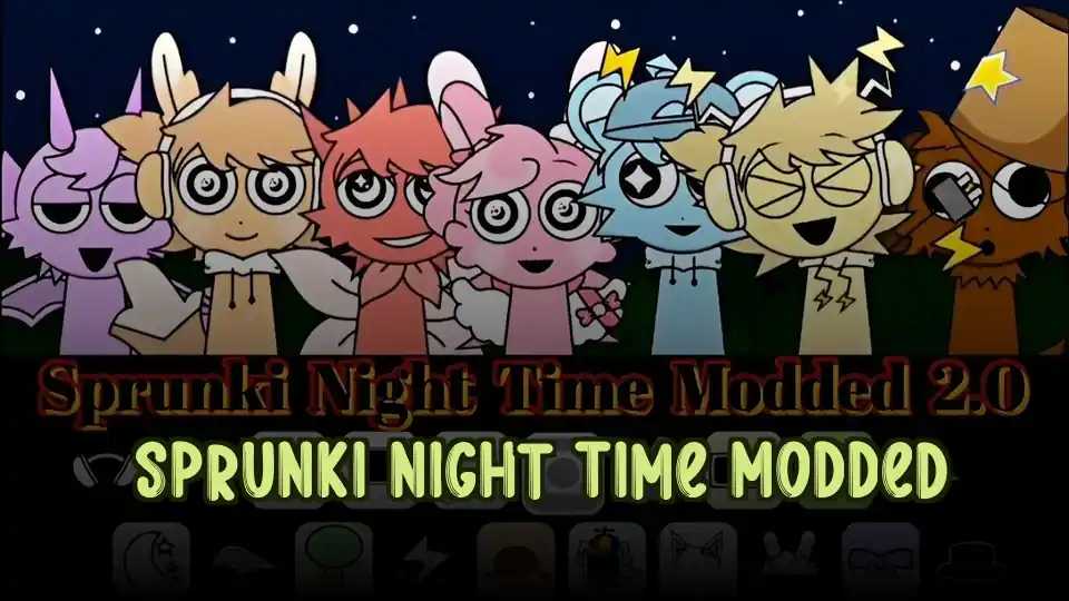 Sprunki Night Time Modded