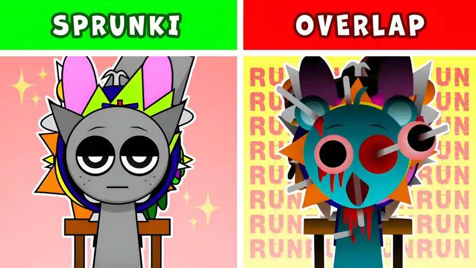 Sprunki Overlap the Characters