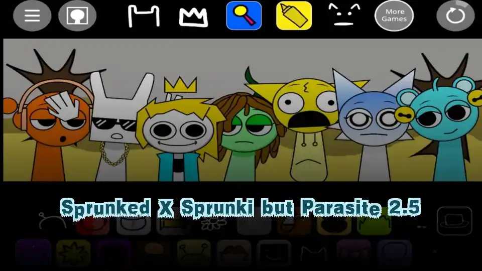 Sprunked X Sprunki but Parasite 2.5