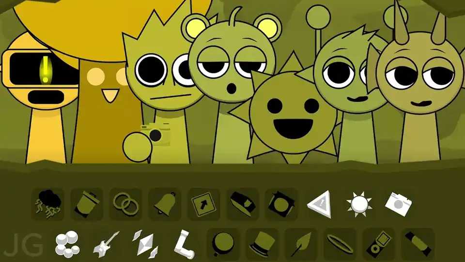 Yellow Colorbox But Sprunki