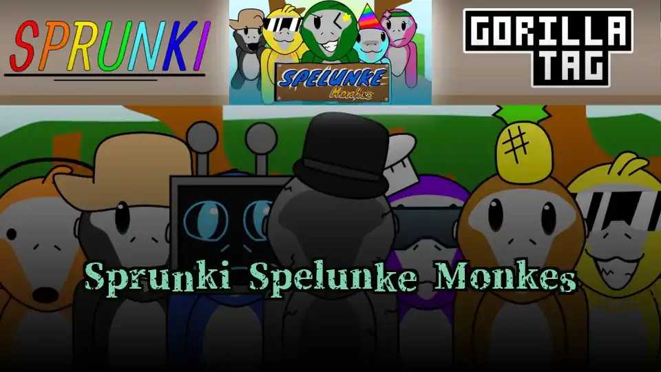 Sprunki Spelunke Monkes