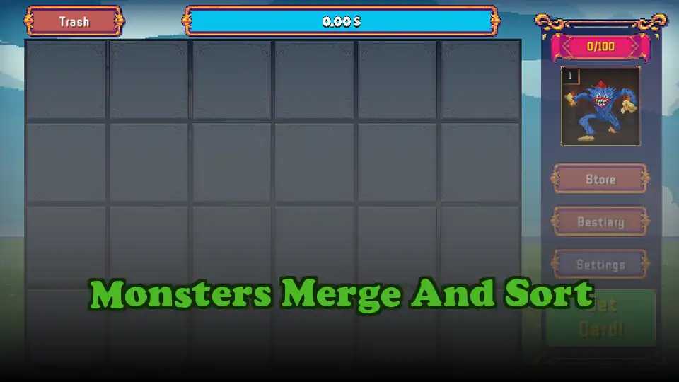 Monsters Merge And Sort