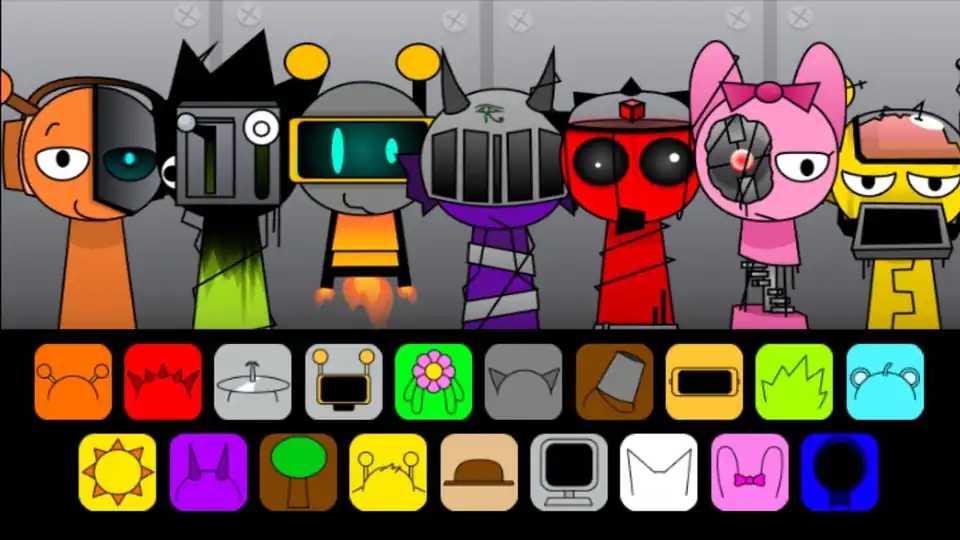 Sprunki Metallic Edition