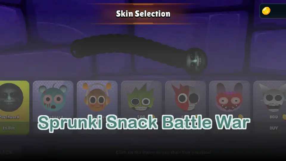 Sprunki Snack Battle War