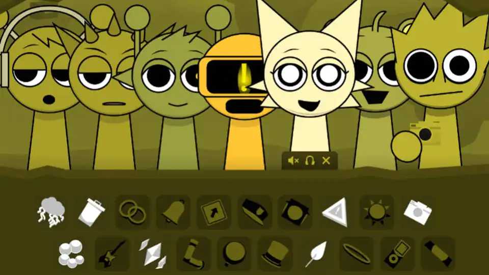 Sprunki Yellow Colorbox