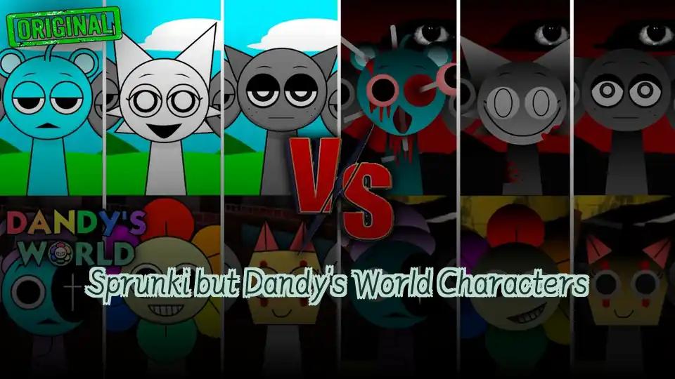 Sprunki but Dandy's World Characters