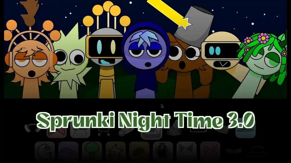 Sprunki Night Time 3.0