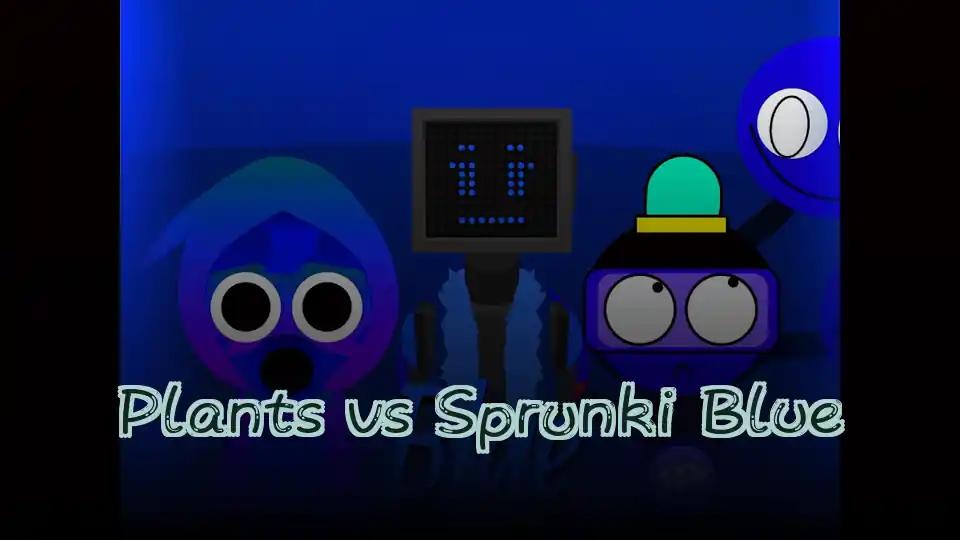 Plants vs Sprunki Blue