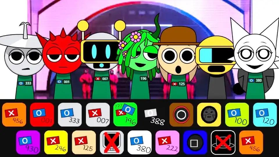 Incredibox Sprunki Squid Game Season 2