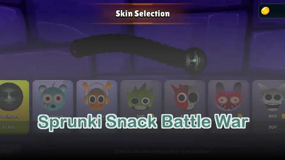 Sprunki Snack Battle War