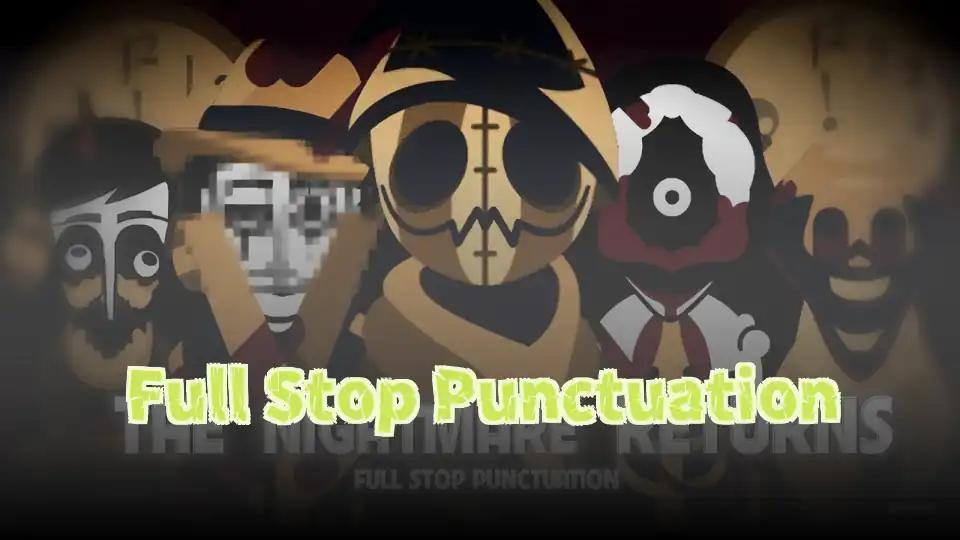 Full Stop Punctuation
